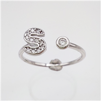 Anello Sartorello Gioielli Donna in Oro bianco Zirconia DN-S-BIANCO - DN-S-BIANCO
